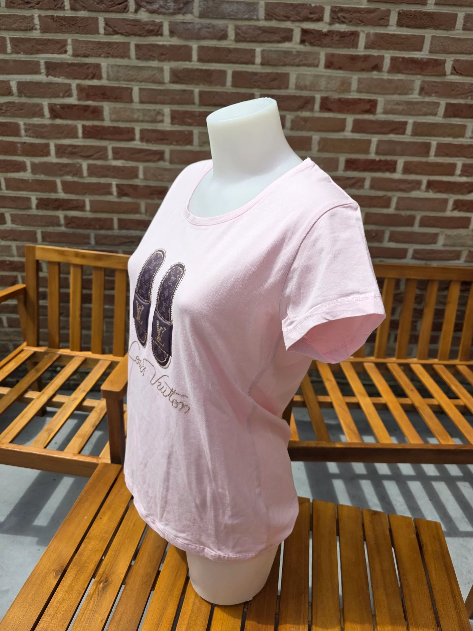 T-Shirt rosa feminina – photo 4